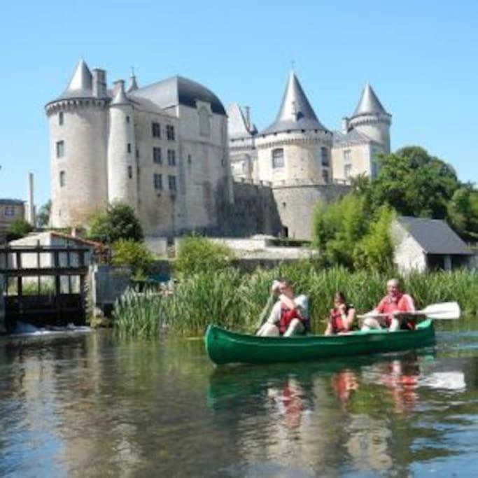 Villa Gite Coquille Saint Jacques Nanteuil-en-Vallée Exterior foto